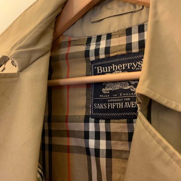 Vintage Burberry trench coat!